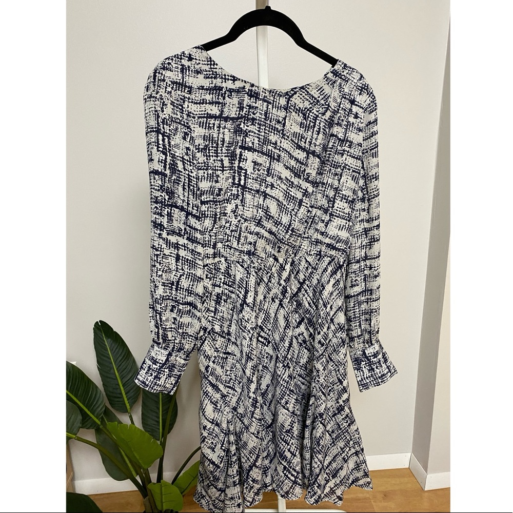 Banana republic flare dress